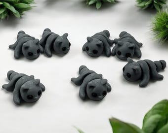 Mini Cat Fidget Toy: Keychain Stress Relief, Stocking Stuffer