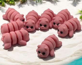 Mini Pig Fidget Toy | Sensory Stress Relief, Stocking Stuffer