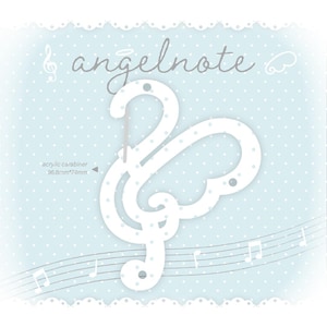 Angelnote Acrylic Keyring Carabiner
