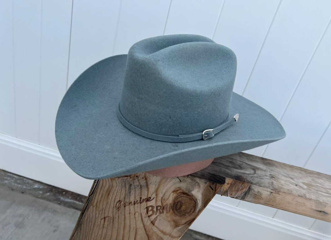 Gray Ranch Riding Hat Men's Gray Western Cowboy Hat: 4 Inch Brim Rodeo Riding Ranch Style - Etsy