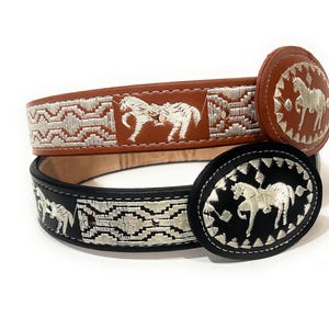 Ostrich Print Belt - Etsy display picture 3