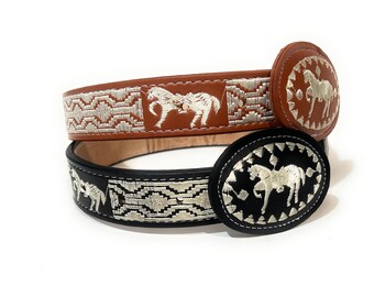 Vintage Leather Belt Child