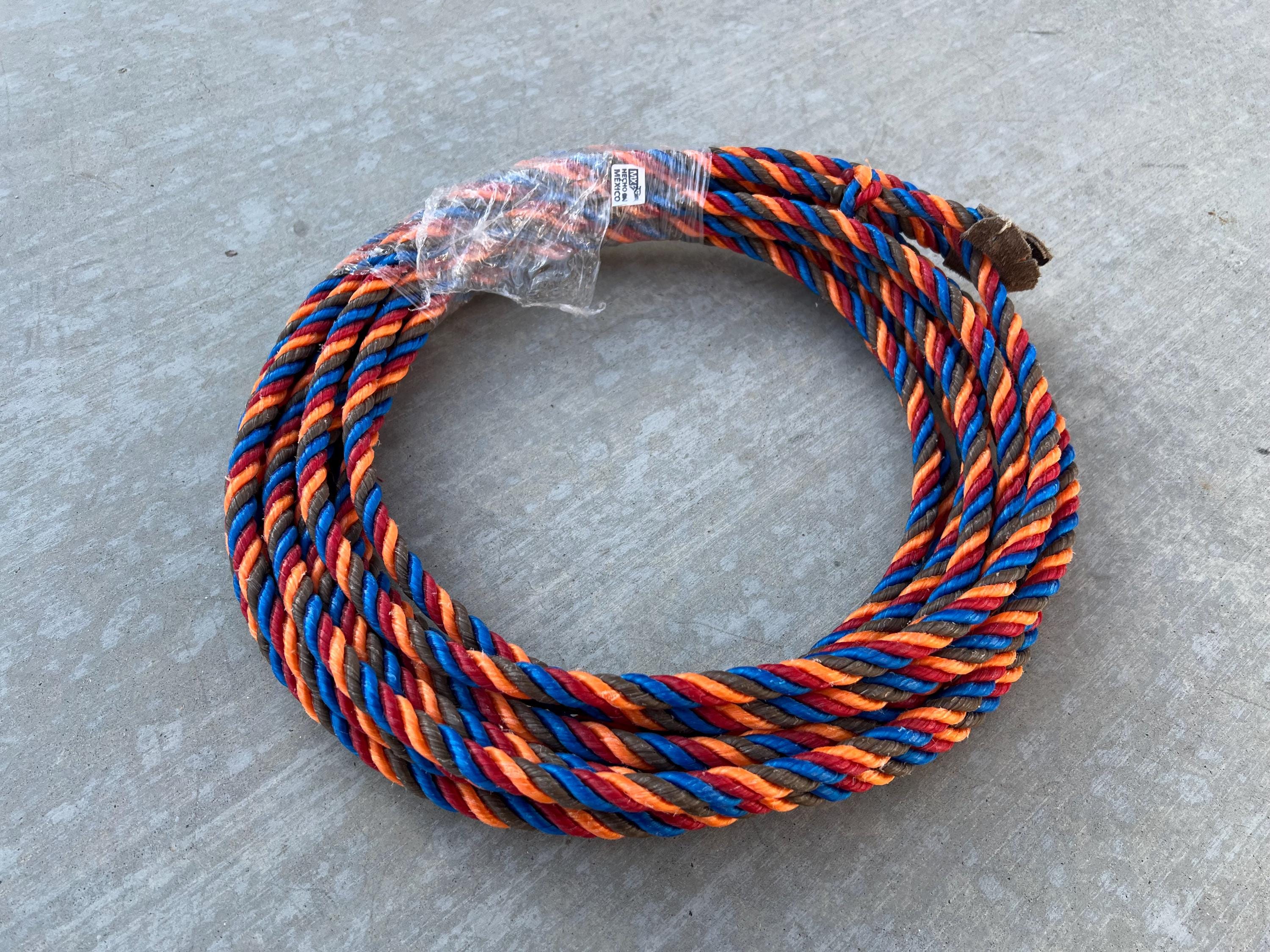 Mafla With Rodeo Rope Handmade Nylon Western Lariat Rope: Cowboy Rodeo Lasso (40 Ft) - Etsy