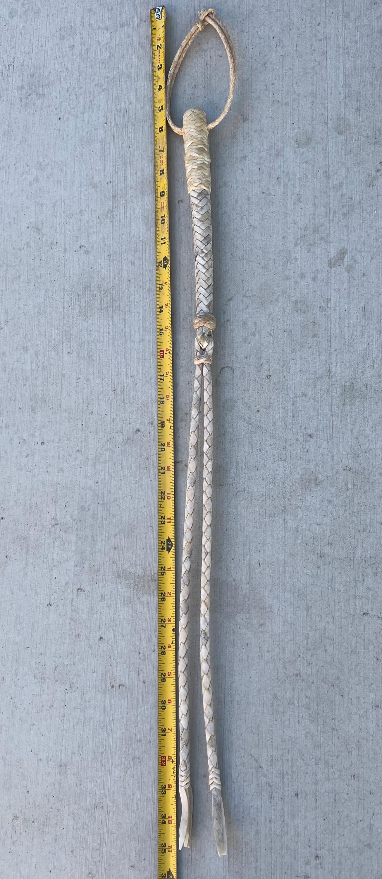 TESTIERA IN RAWHIDE VAQUERO BRAND In Prodotti Da Agri Zoo, Zootecnica E - Foto 2