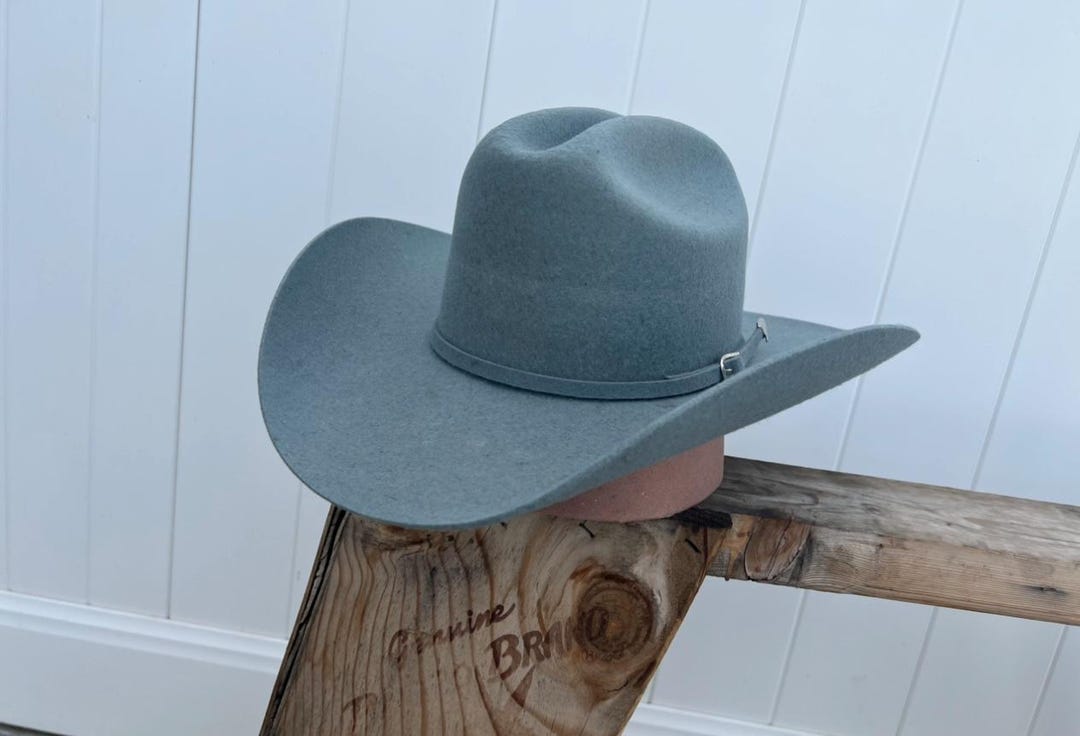 Gray Ranch Riding Hat Men's Gray Western Cowboy Hat: 4 Inch Brim Rodeo Riding Ranch Style - Etsy