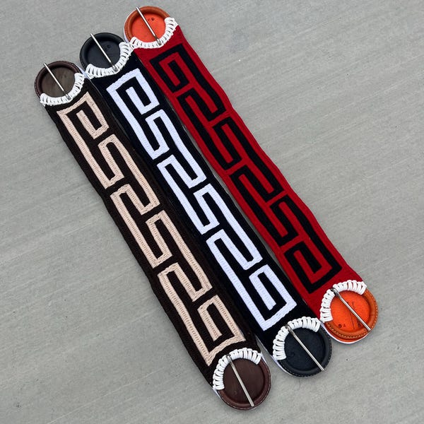 Handmade Cotton Horse Cinch: Western Saddle Gear, Charro Style