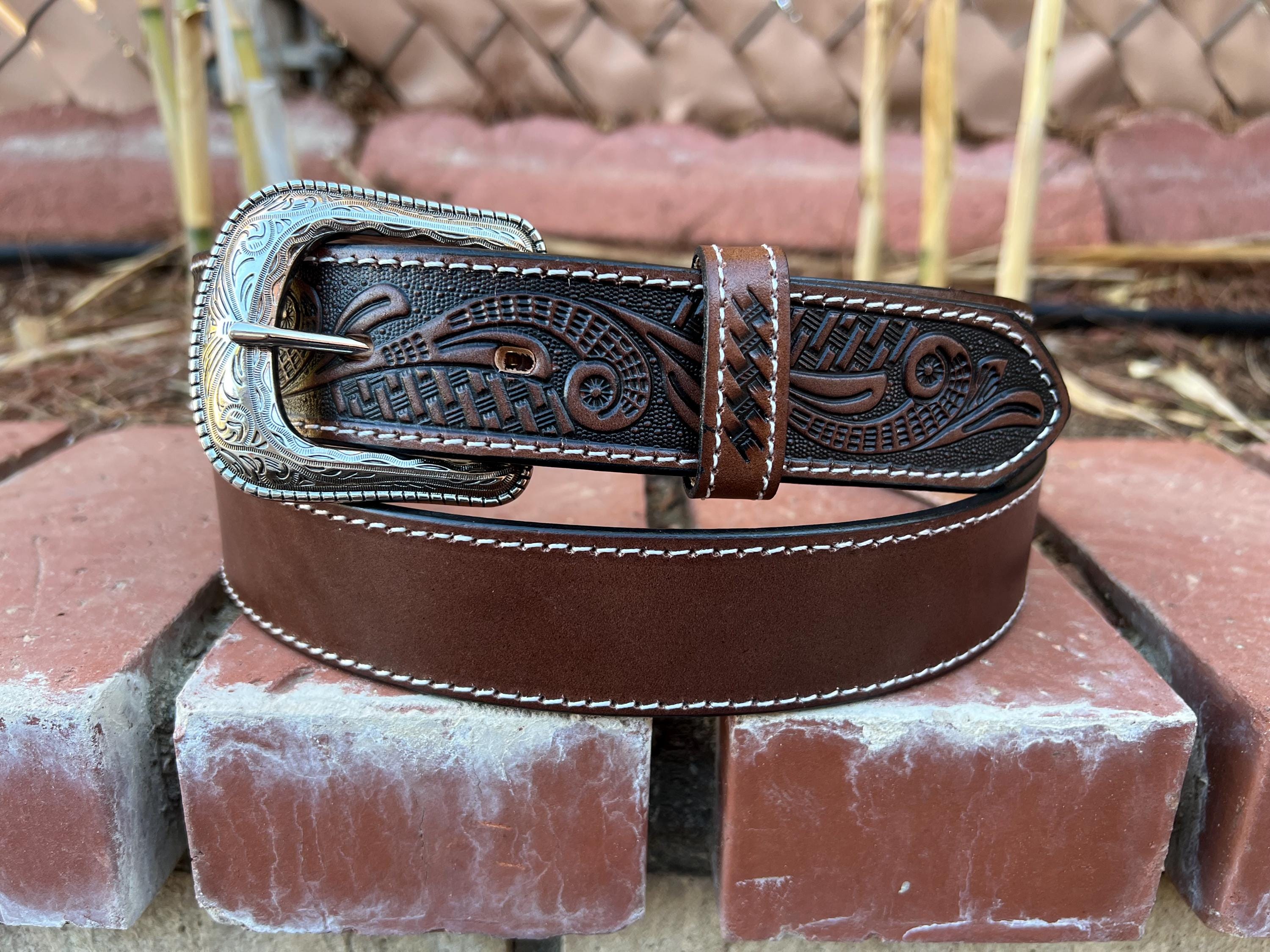 Silver Metallic Leather Stallion III Western Corset Harness Statement Belt Girl main image 3
