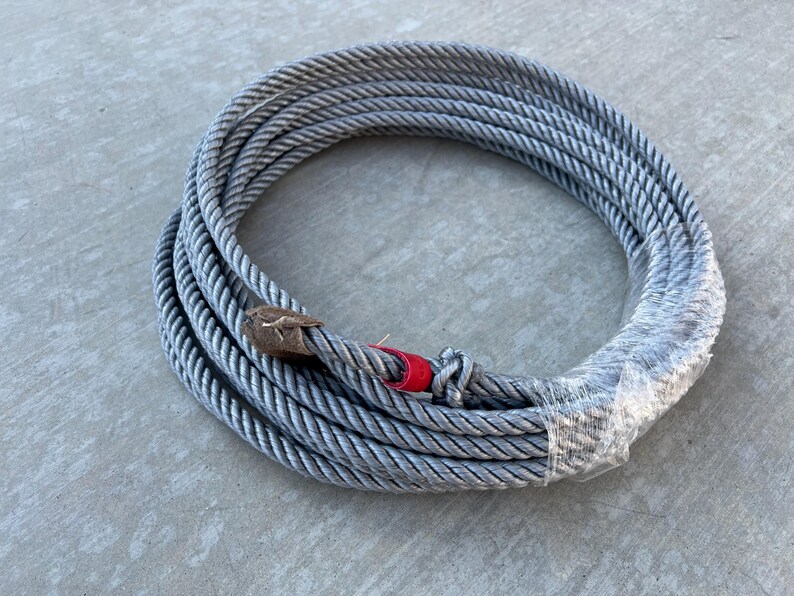 Handmade Nylon Western Lariat Rope: Cowboy Rodeo Lasso (40 Ft) - Etsy