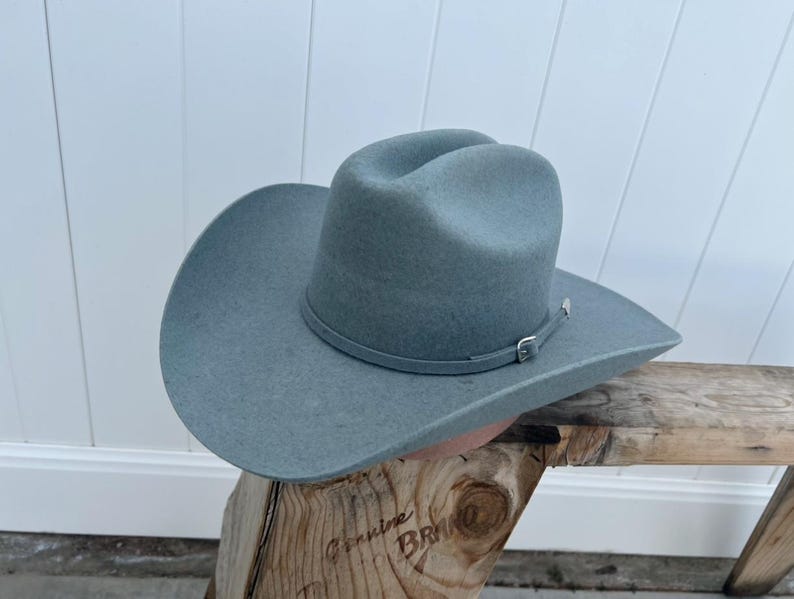 Gray Ranch Riding Hat Men's Gray Western Cowboy Hat: 4 Inch Brim Rodeo Riding Ranch Style - Etsy