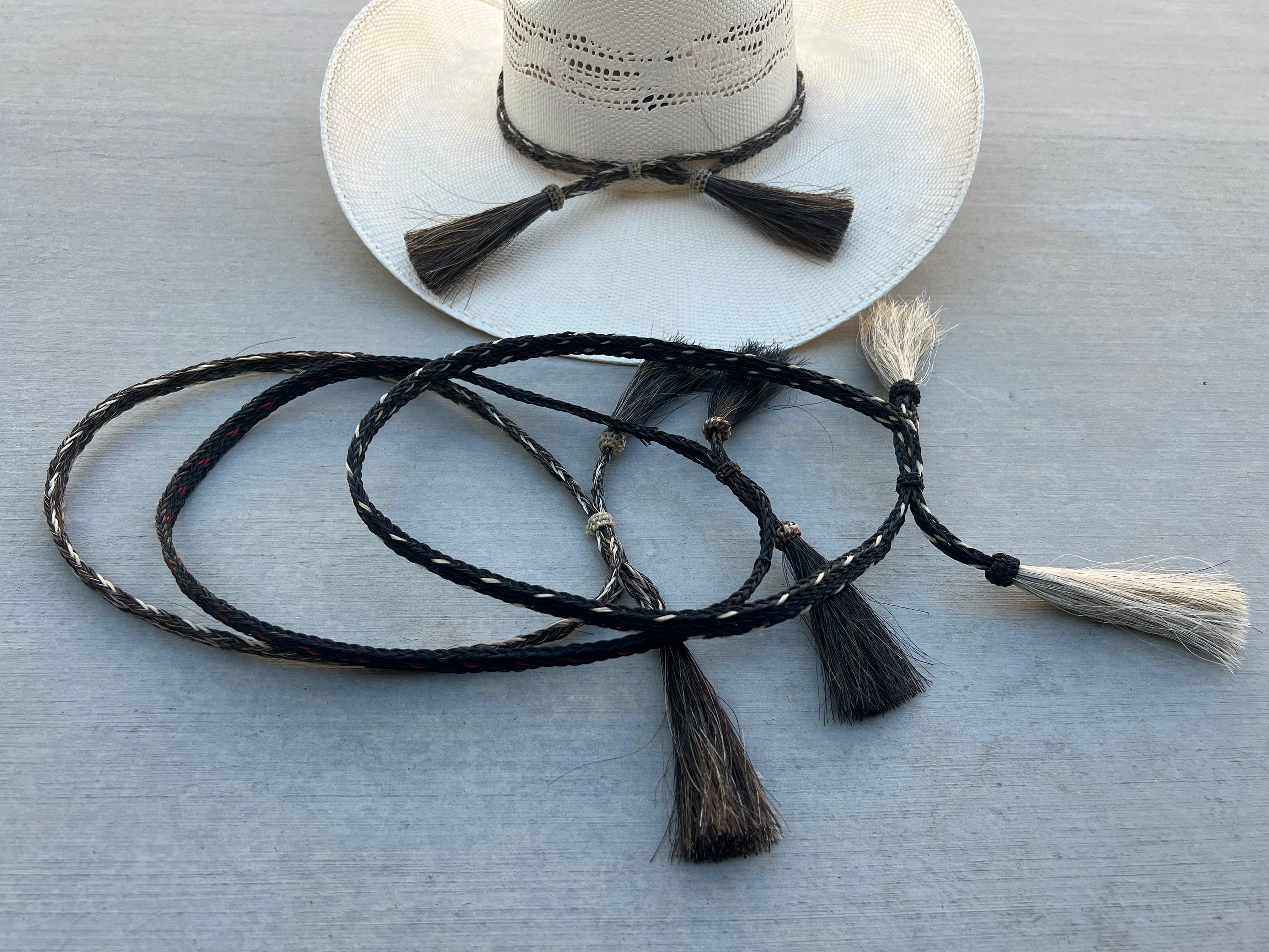 8831 Hat Band Summer Fun Suede Knotted Tassels Adjustable Bolo Closure Red Hat Bands With Tassels - Etsy main image 2