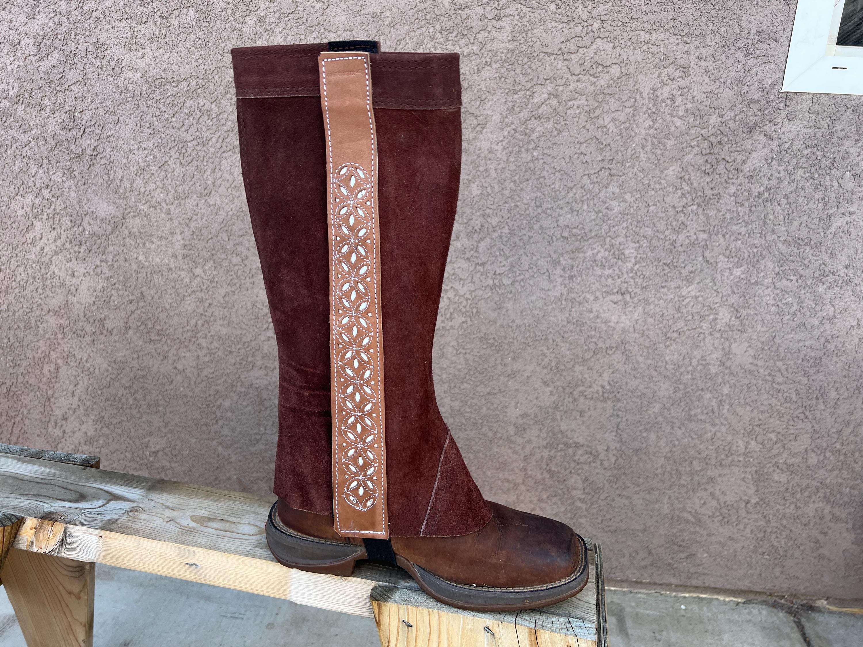 Chaps Courts Western – Polainas Charras – Neuf – Fabriqué Au Mexique