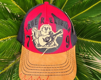 7*様 TRUE RELIGION ギターキャラクターキャップ True Religion 7, 9 Hat - Etsy