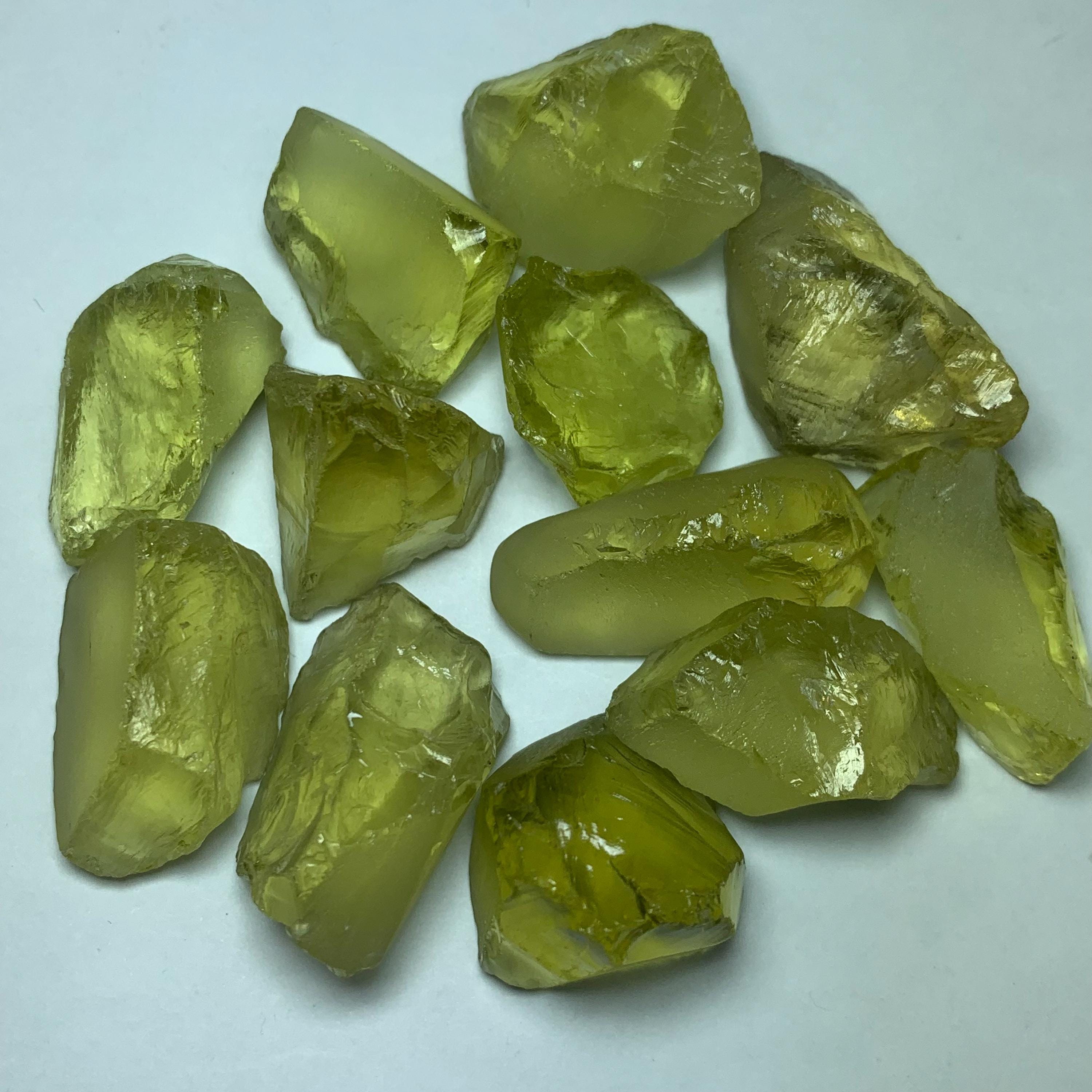 Facet Rough Apple Green Quartz 80gms Parcel - Etsy