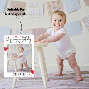 Hilarious Baby Photo Editing | Add Funny Teeth for Custom Birthday Cards