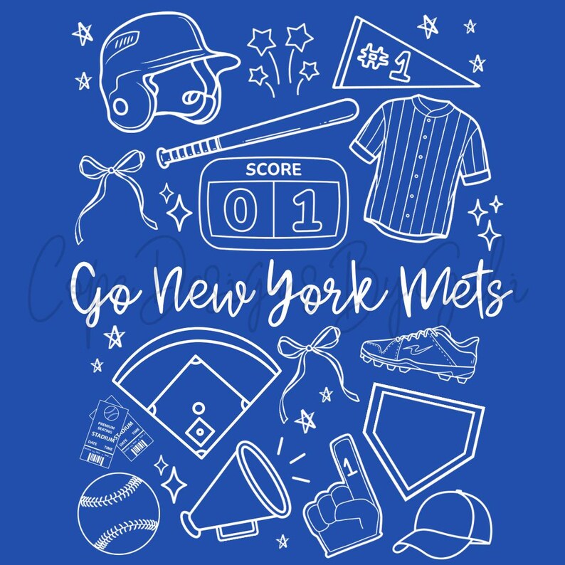 Mets Baseball SVG | Let's Go Mets Shirt Design | MLB Sports Clipart ...