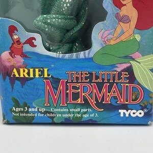Vintage Ariel Little Mermaid Disney 1991 New sealed in box Tyco Doll Damaged Box image 3