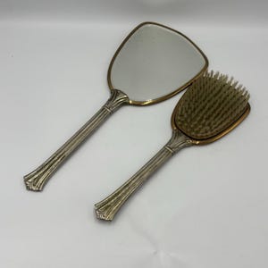 Victorian Brush Mirror Set - Etsy display picture 3