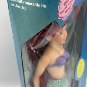 Vintage Ariel Little Mermaid Disney 1991 New sealed in box Tyco Doll Damaged Box image 6
