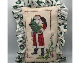 ヴィンテージクリスマスサンタツリースカート - Etsy 日本