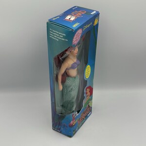 Vintage Ariel Little Mermaid Disney 1991 New sealed in box Tyco Doll Damaged Box image 4