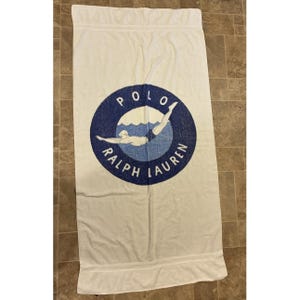 Polo Ralph Lauren Beach Towel - Etsy