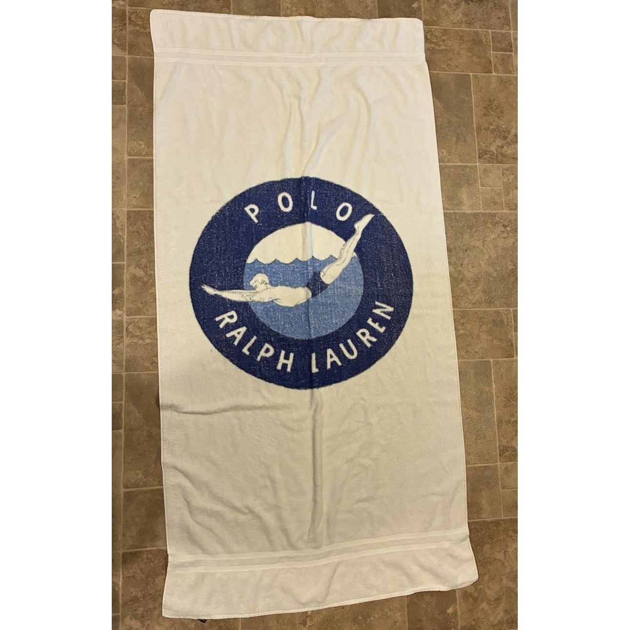 Vintage Ralph Lauren Beach Towel - Etsy