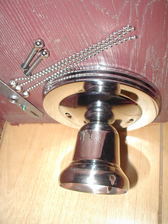 3 Chain Light Fixture For Vintage 30s Art Deco Shade New Image 0