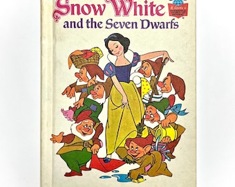 1973年ヴィンテージのディズニーの白雪姫の子供向け絵本 - Etsy 日本