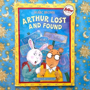 1998 Arthur Lost and Found - Marc Brown - Vintage Children’s Book