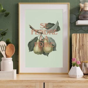 Modern Minimalist Kitchen Poster Kitchen Decoration Kitchen Art Kitchen Decor Chic Kitchen Gourmet Kitchen Decor Culinary Art Poster