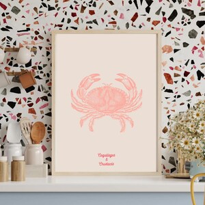 Modern Minimalist Kitchen Poster Kitchen Decoration Kitchen Art Chic Kitchen Decor Gourmet Kitchen Decor Culinary Art Poster
