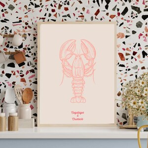 Modern Minimalist Kitchen Poster Kitchen Decoration Kitchen Art Chic Kitchen Decor Gourmet Kitchen Decor Culinary Art Poster