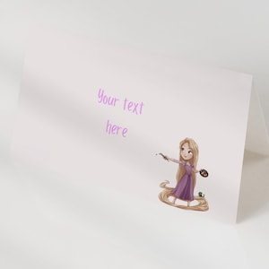 Editable Princess Food Tent Label | Princess Place Cards | Princess Birthday | Digital Download | Little Princess Food Tents