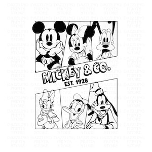 Mickeyy & Co Est. 1928 PNG, Family Vacation SVG, Family Trip EPS, Vacay Mode Svg, Magic Kingdom Png, Mickeyy Pdf, Mouse Ai, Digital Files