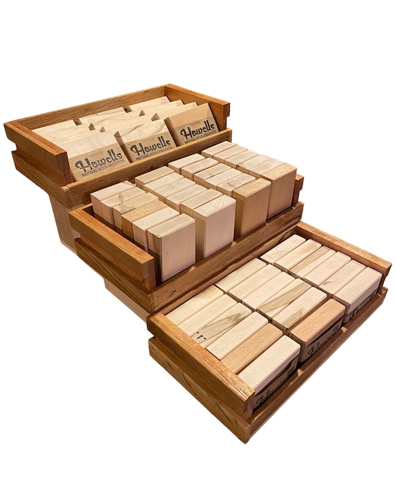 3 Wood Crates + 3 Storage Totes Soap Display Stand for Farmers