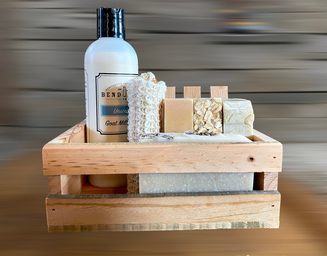 1 Reclaimed Barn Wood Gift Crate Sample Etsy