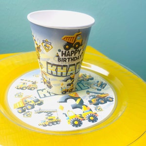 Custom plates and Cups