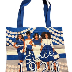 Zeta Phi Beta Sisterhood Tote