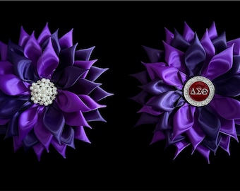 Delta Sigma Theta Corsage (purple)