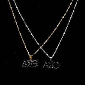 Delta Sigma Theta Necklace