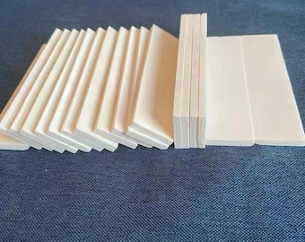 Losa de hueso bovino, escamas de hueso en blanco, escamas de cuchillo en blanco, material para incrustaciones de hueso, joyería de hueso, hueso blanco, tallado de hueso, hueso de búfalo, losa
