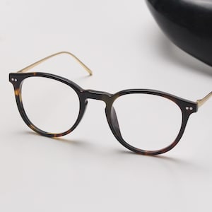 Lunettes en corne de buffle naturelle faites à la main | Montures de lunettes en corne de buffle naturelle | Montures de lunettes faites à la main | Conception unique et port confortable