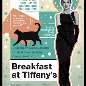 Breakfast at Tiffany&#39;s Poster Digital Version