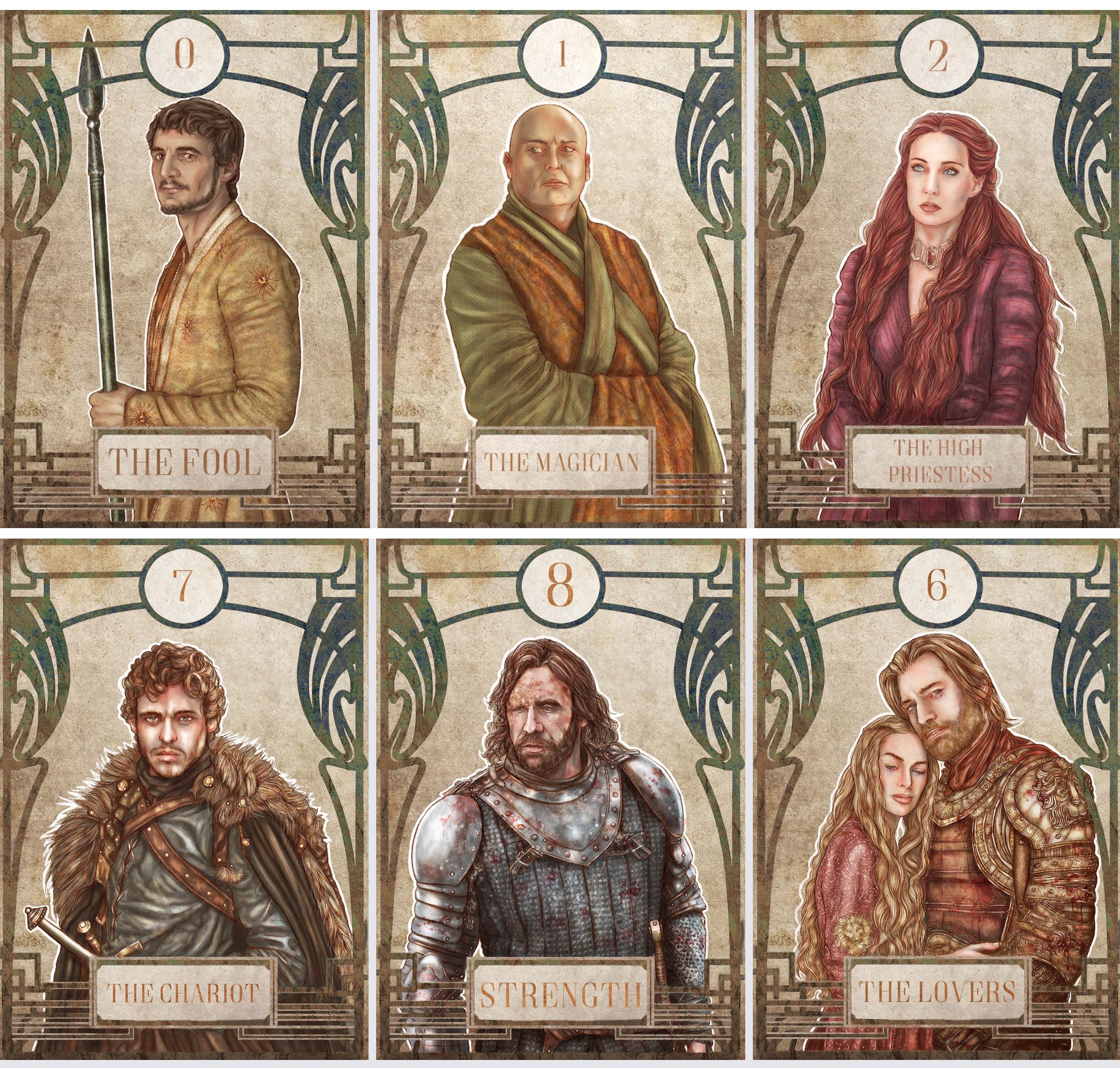 Game of Throne Tarot - Etsy
