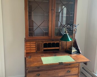 Antique Secretary Desk Etsy