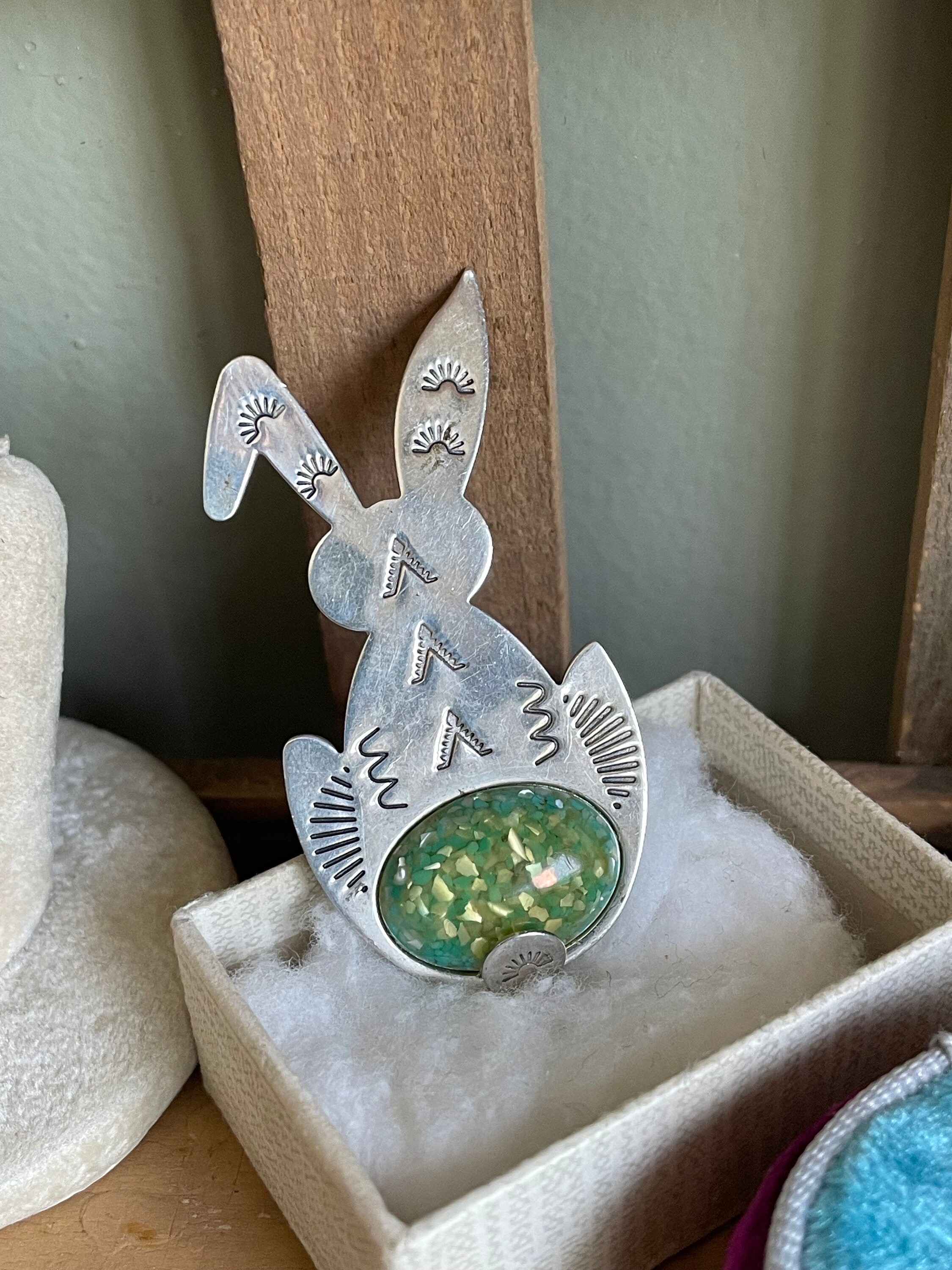 【Carolyn Pollack 】ヴィンテージ　リキッドシルバーラウンドビーズ QVC Carolyn Pollack Sterling Silver Carved Mother-of-Pearl