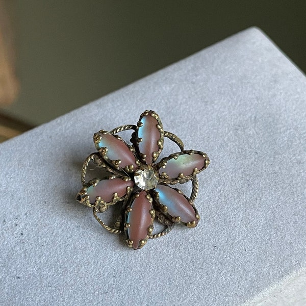 A Rare Antique Saphiret Brooch with Paste