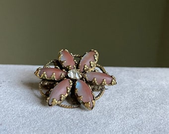 A Rare Antique Saphiret Brooch With Paste - Etsy