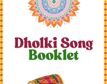 Dholki/Mehndi Song Booklet [Digital]