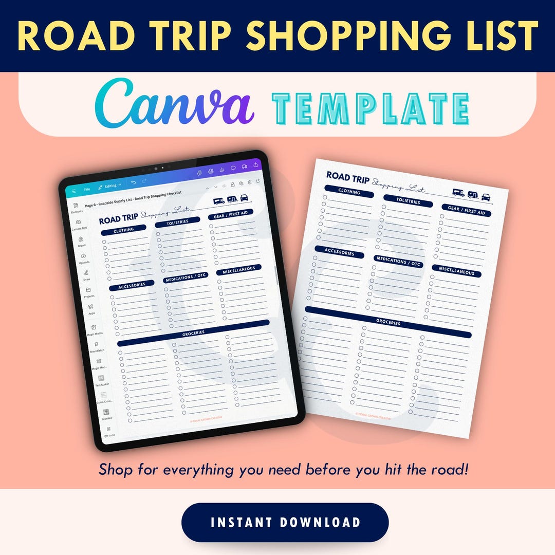 Road Trip Shopping List Canva Template Editable US Letter road-trip-shopping-list-canva-template-editable-us-letter